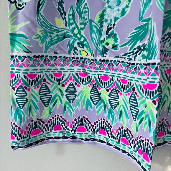 Lilly Pulitzer Bal Harbour Palazzo Pants Light Lilac Verbena - Picture 5 of 7